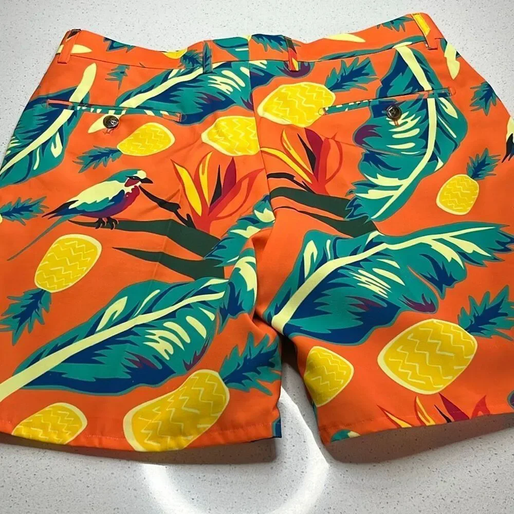 Shinesty - The Cruise Ship Casanova - Vibrant Tropical Hawaiian Summer Suit Size